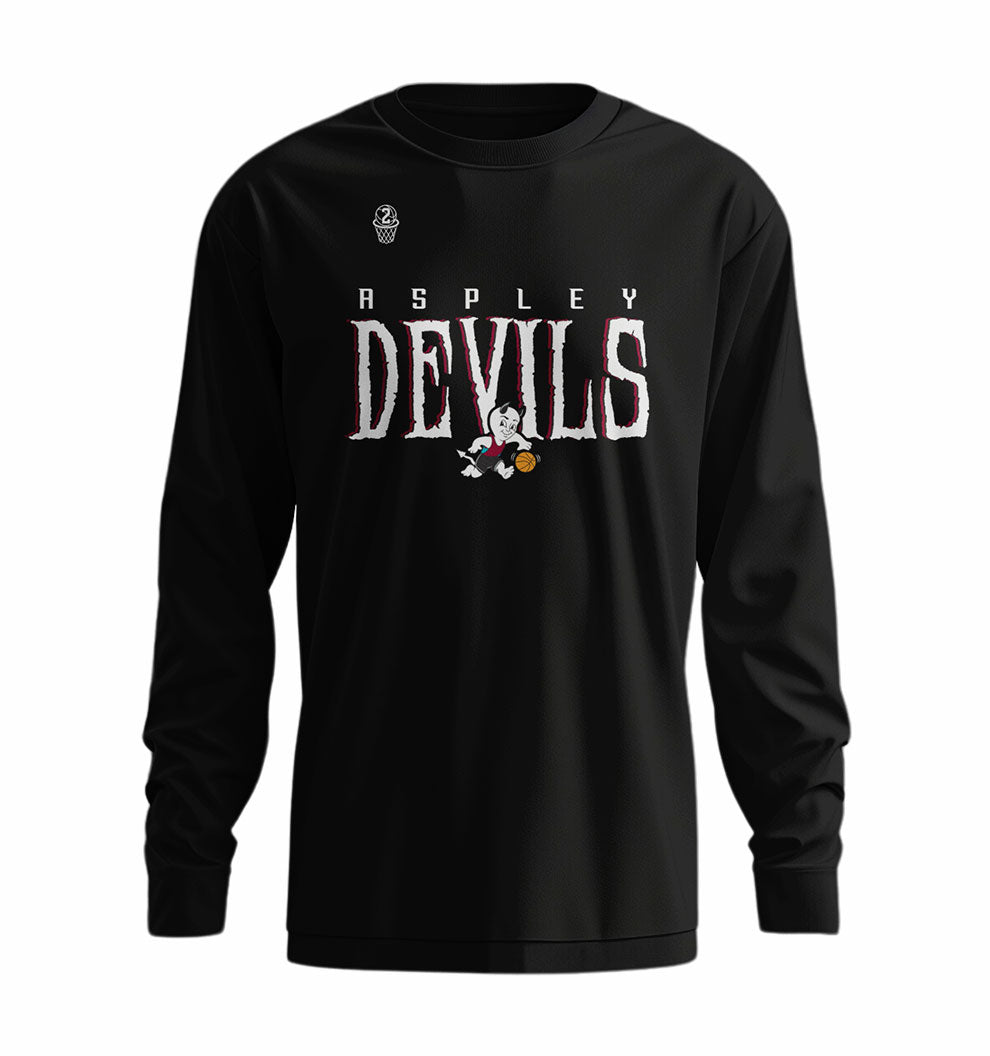 Aspley Devils Long Sleeve T-shirt