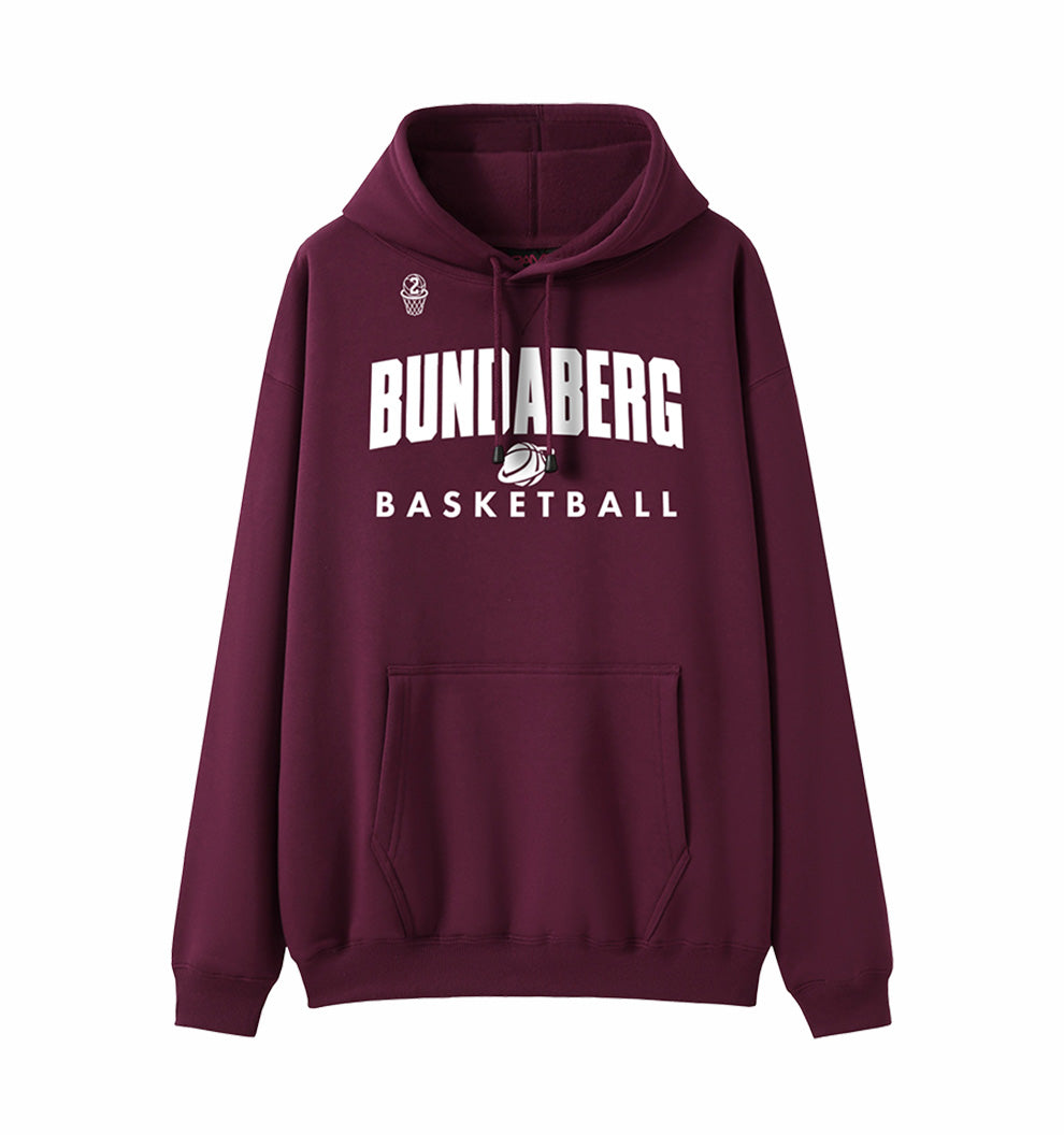 Bundaberg Supporter Hooded Jumper - MAROON
