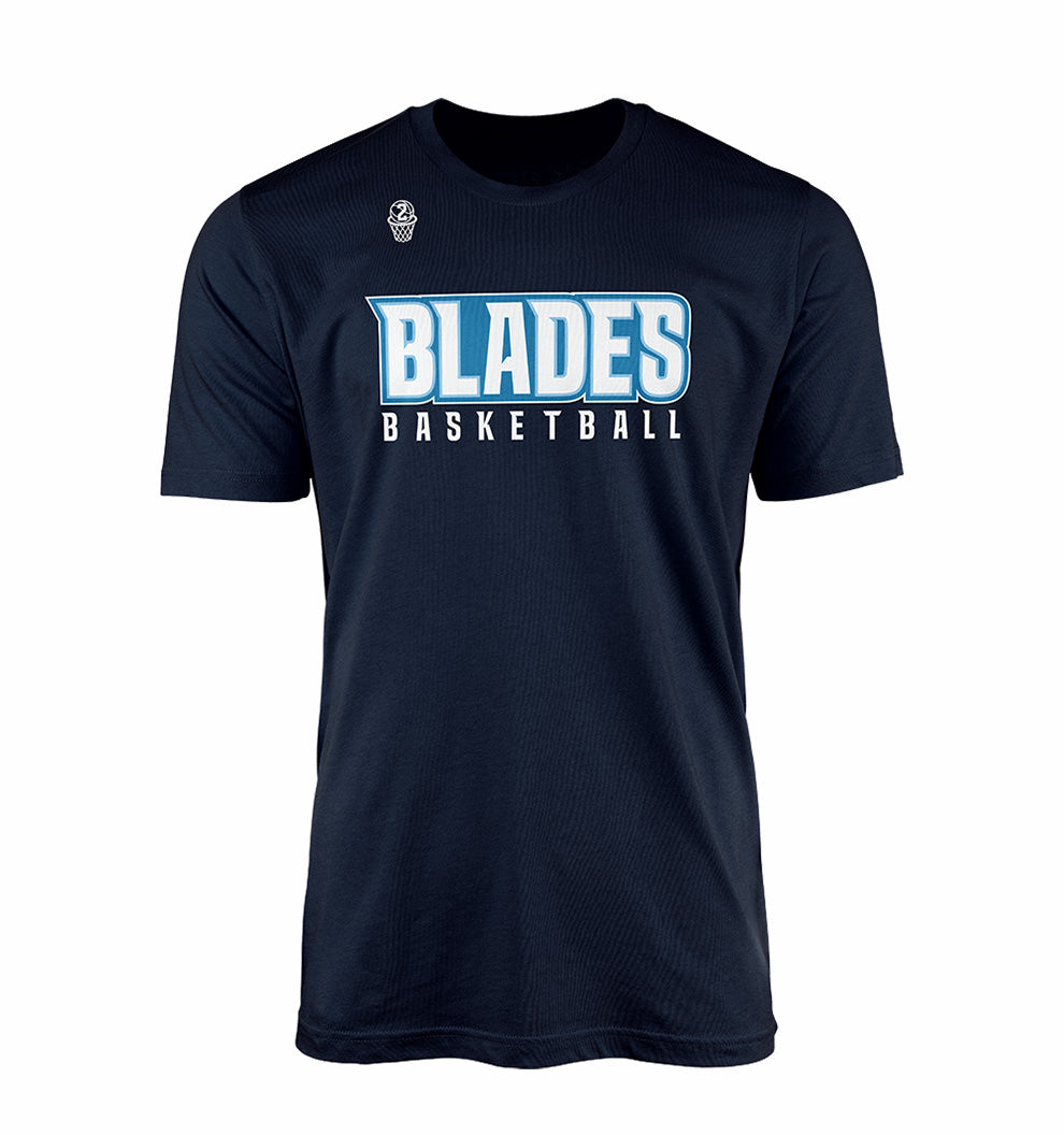 Blades Basketball Block Tee
