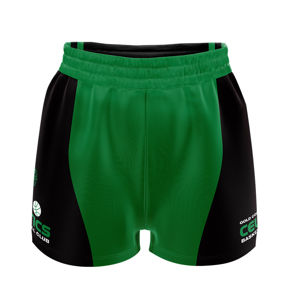 Celtics Female Reversible Shorts