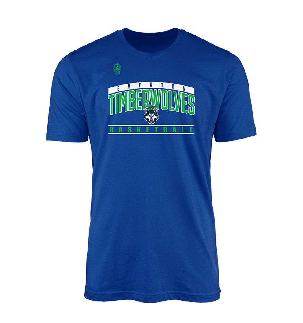Everton Timberwolves Courtside T-shirt - ROYAL