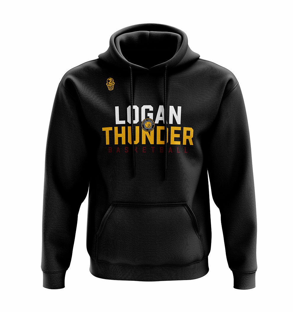 Logan Thunder 2025 Club Hoodie - BLACK
