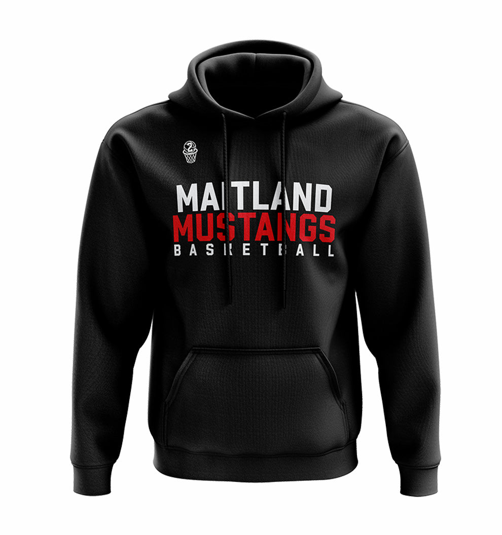 Maitland Mustangs Statement Hoodie - BLACK