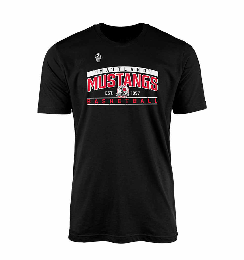 Maitland Mustangs Courtside Tee