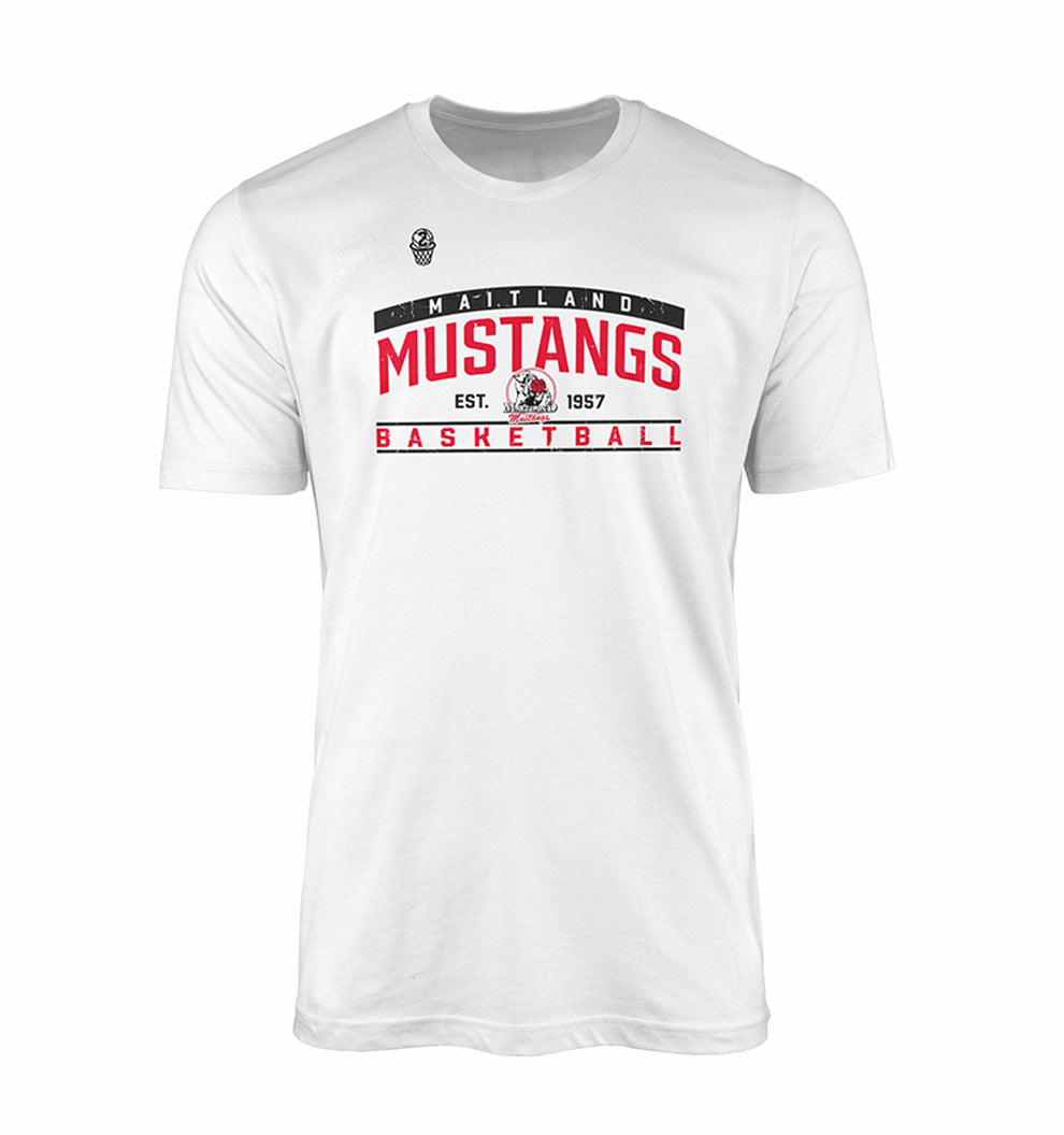 Maitland Mustangs Courtside Tee