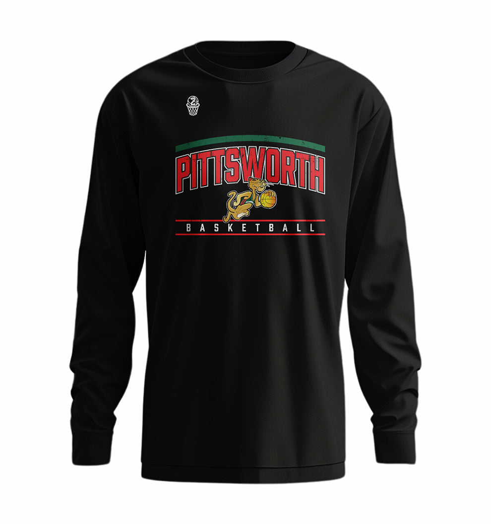 Pittsworth Basketball Courtside L/S Tee