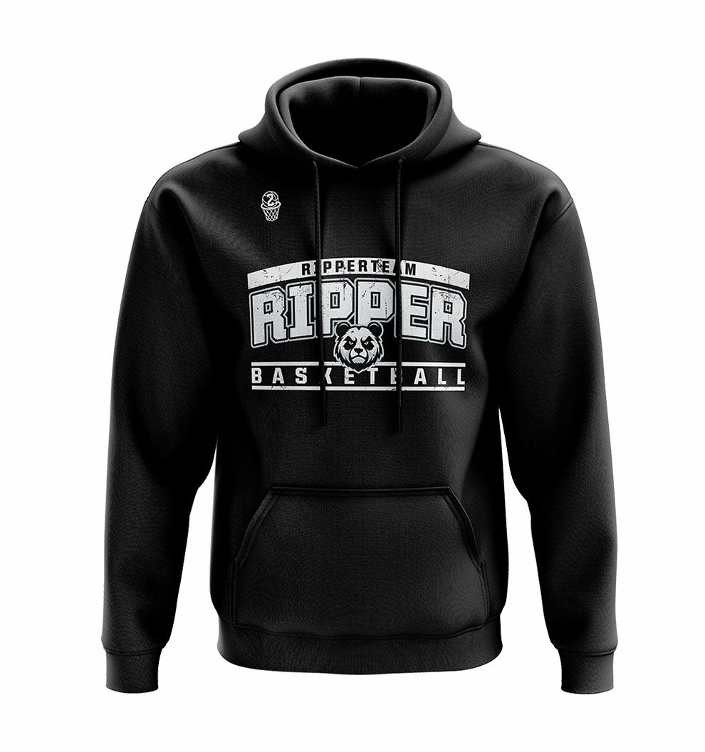 RipperTeam Courtside Hoodie - BLACK