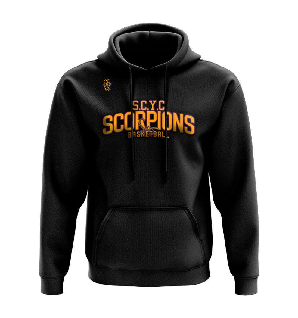 SCYC Scorpions Applique Hoodie - BLACK