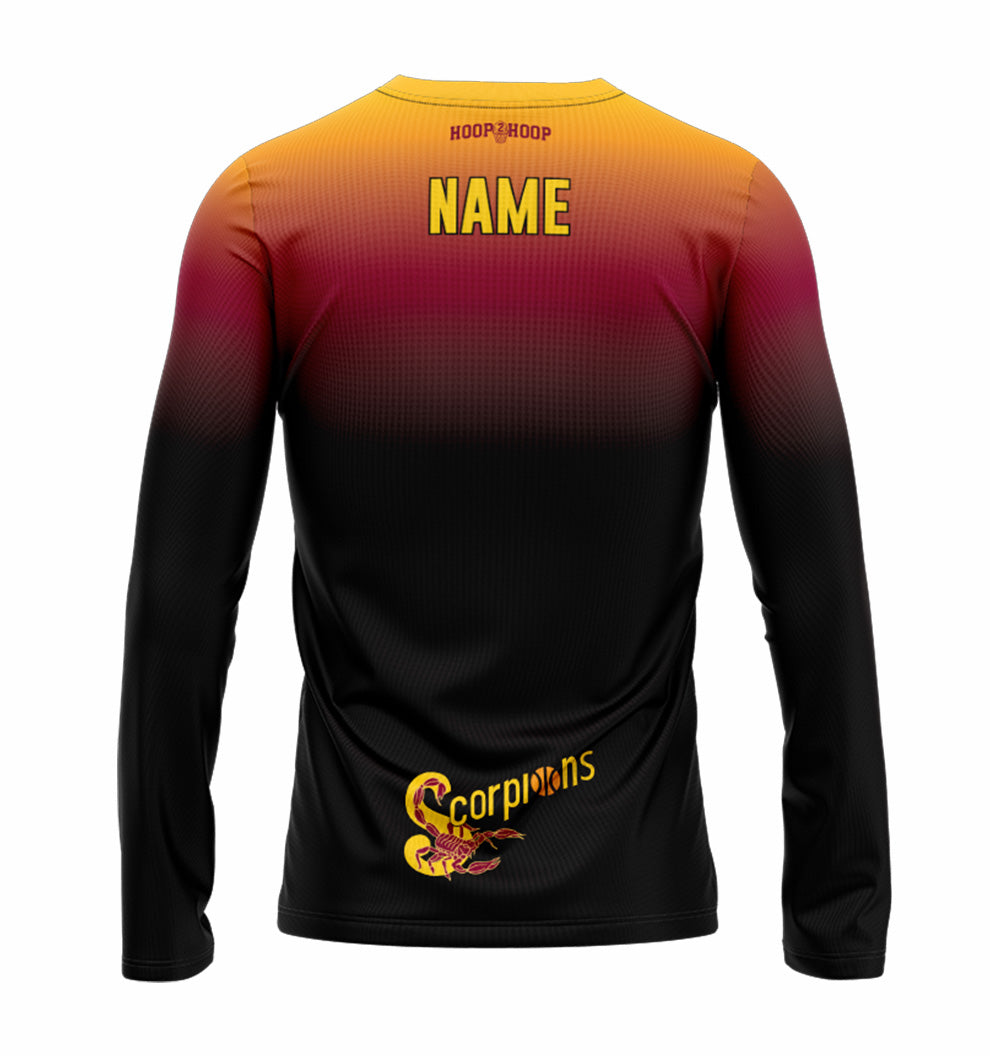 SCYC Scorpions Long Sleeve Warmup (Custom)