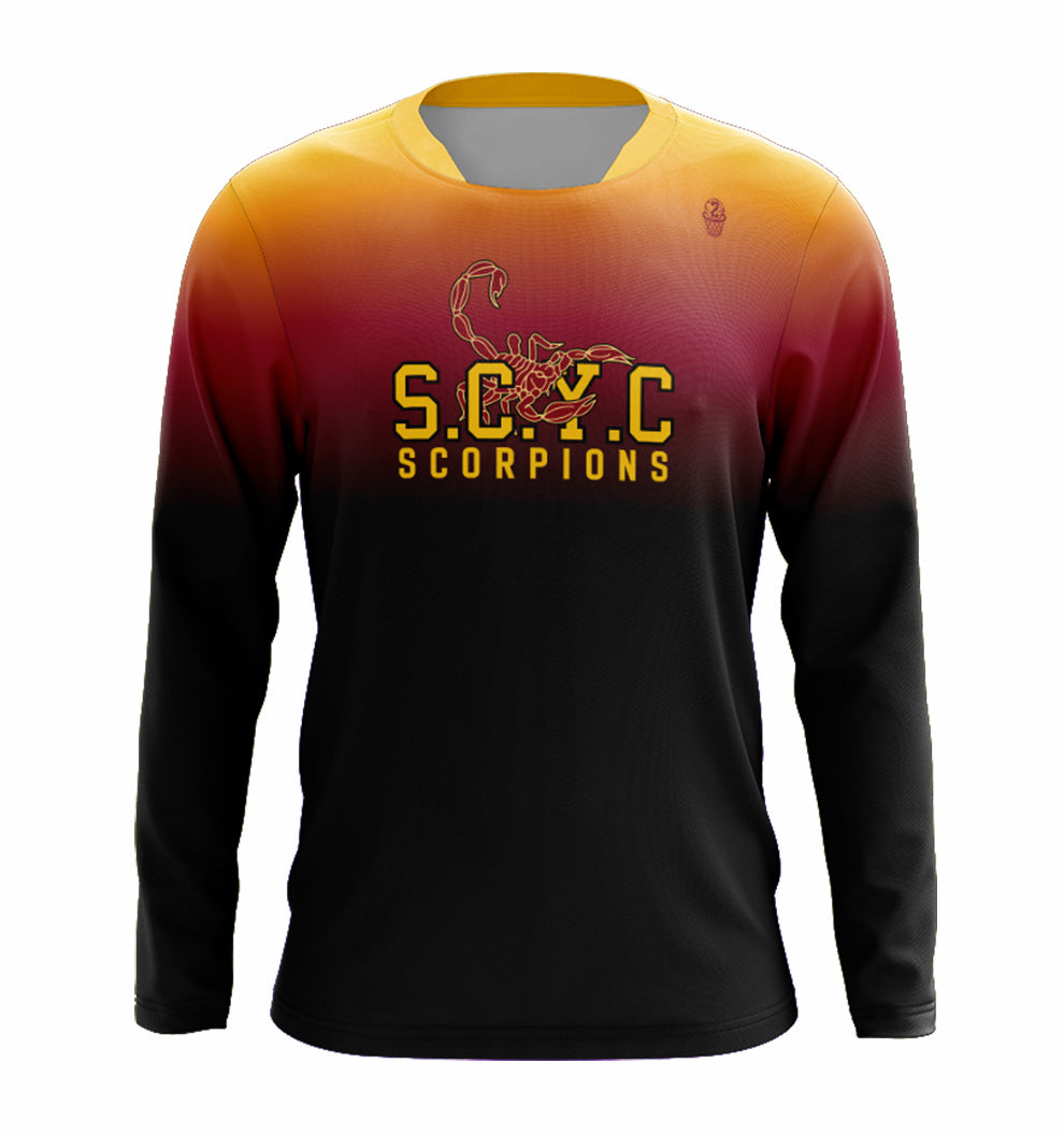SCYC Scorpions Long Sleeve Warmup (Custom)