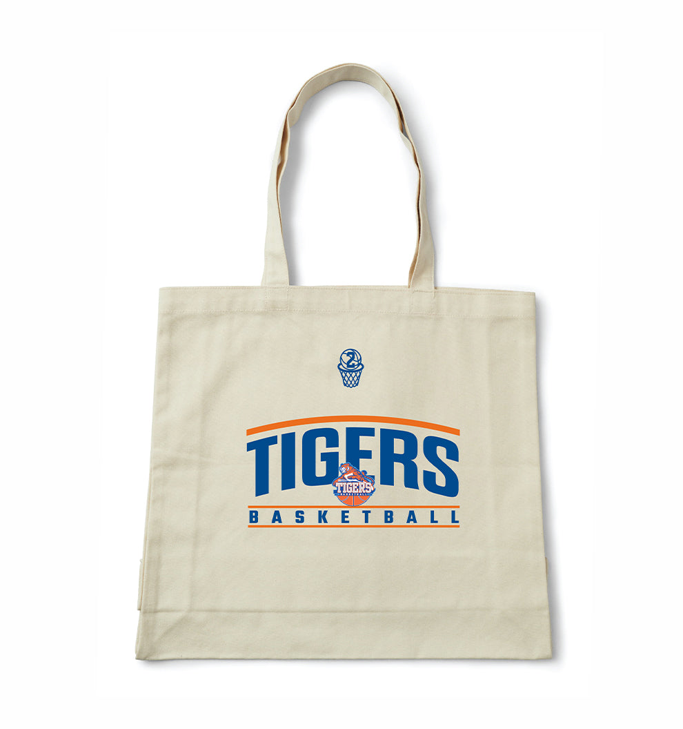 Tigers Basketball Courtside Tote Bag