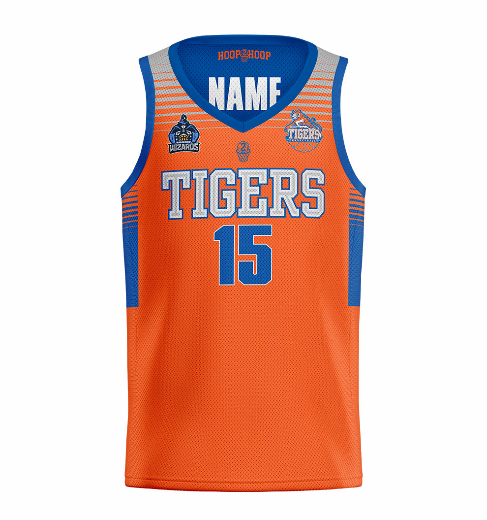 Tigers Basketball Playing Reversible Singlet