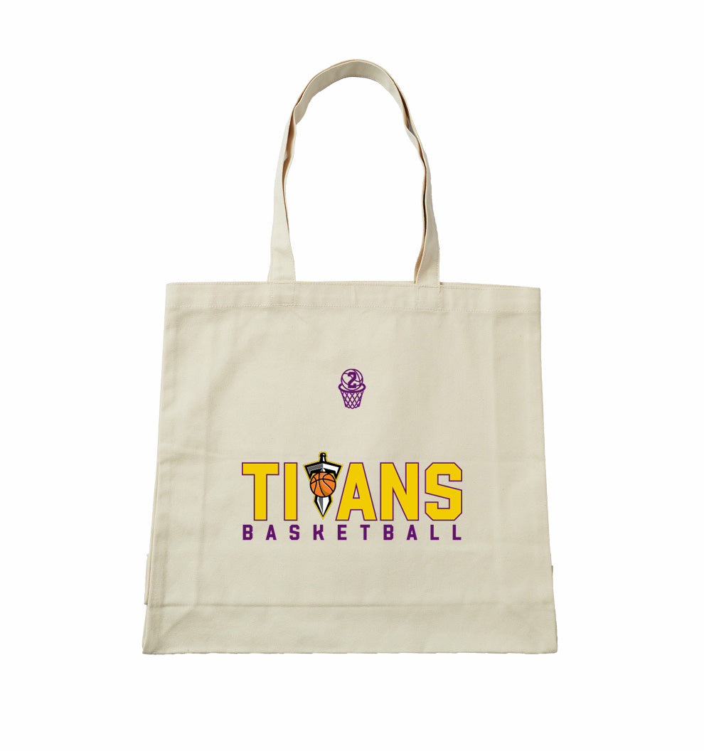 Titans Basketball Statement Tote Bag