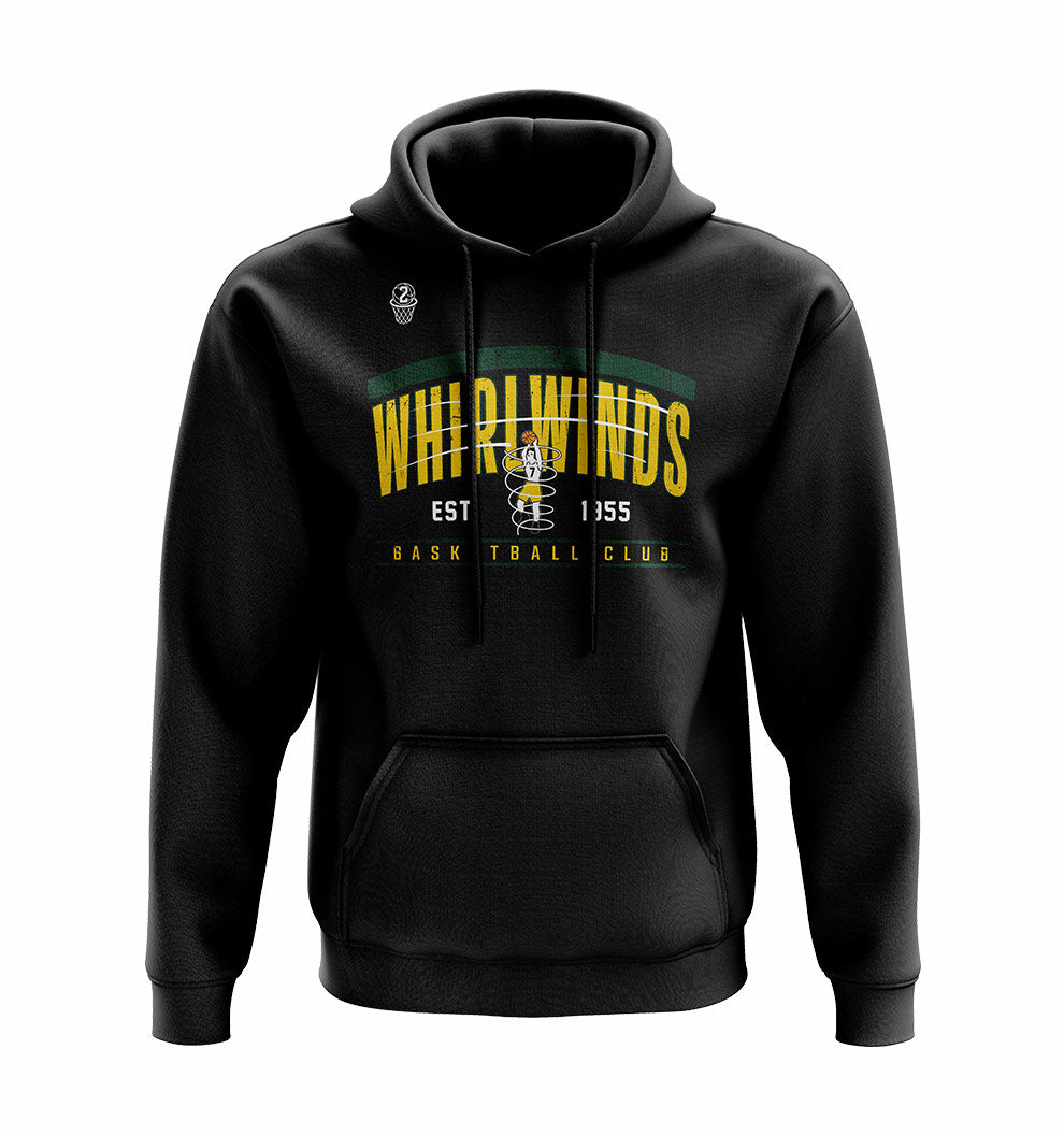 Whirlwinds Courtside Hoodie - Black