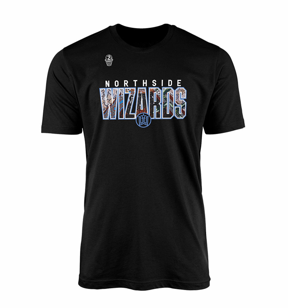 Wizards First Nations Tee - BLACK