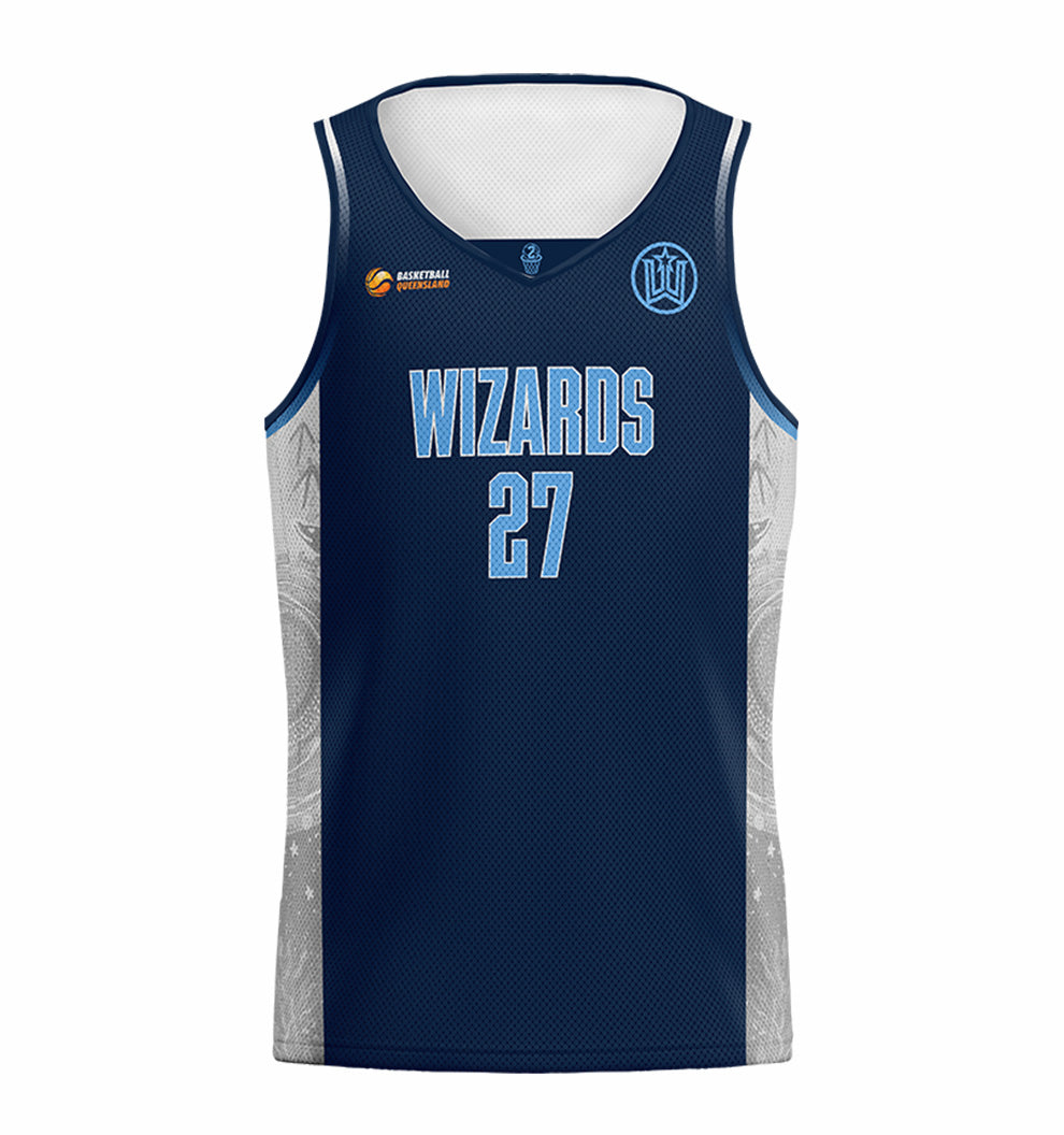 Northside Wizards Home Rep Playing Singlet
