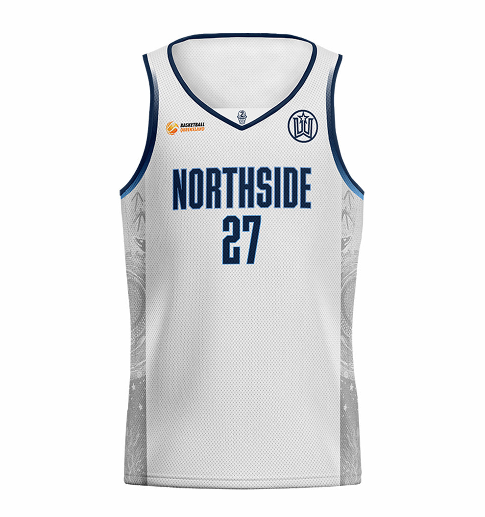 Northside Wizards Away Rep Playing Singlet