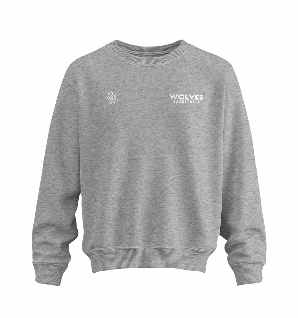 Tamborine Wolves Core Crew Neck Jumper