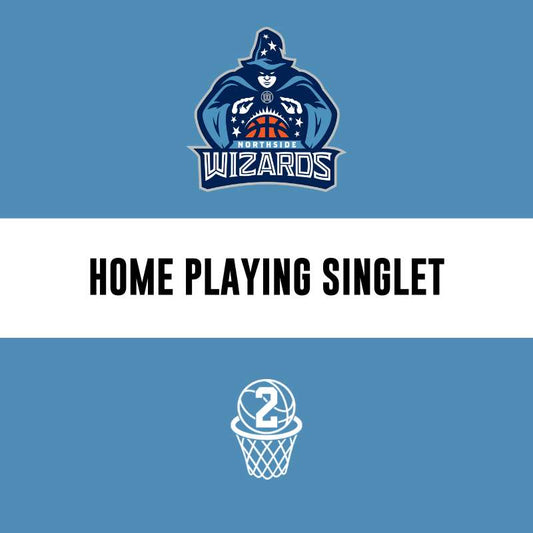 Northside Wizards Home Rep Playing Singlet