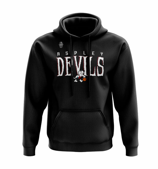 Aspley Devils Hoodie - BLACK