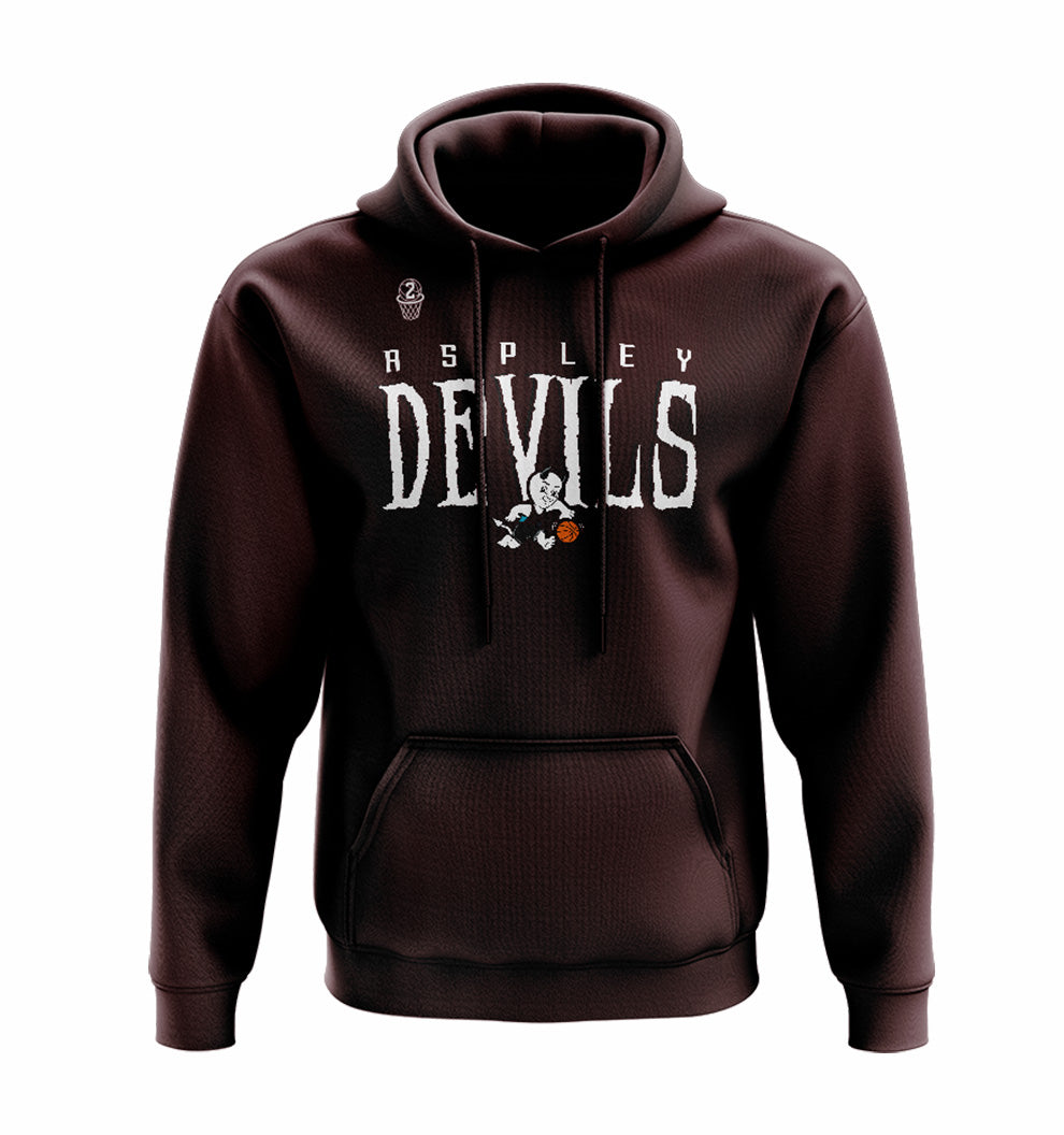 Aspley Devils Hoodie - MAROON