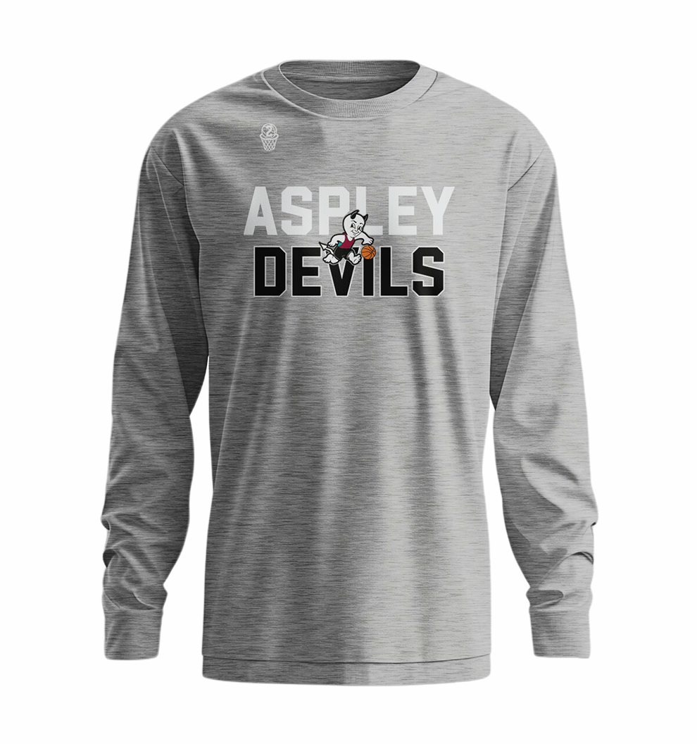 Aspley Devils Statement Long Sleeve T-shirt