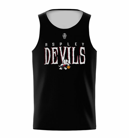 Aspley Devils Reversible Training Singlet