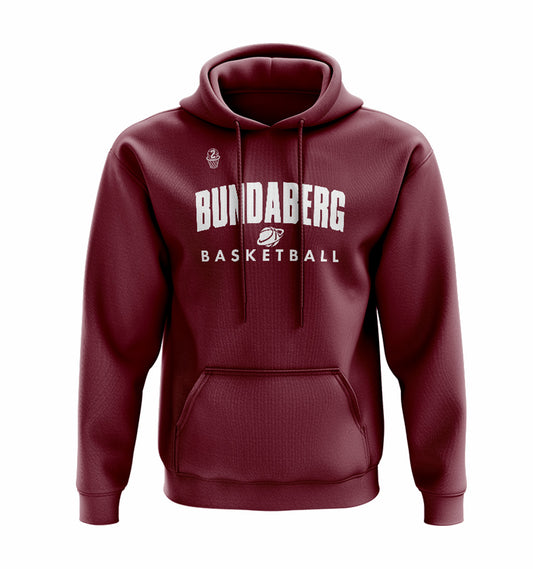 Bundaberg Supporter Hooded Jumper - MAROON