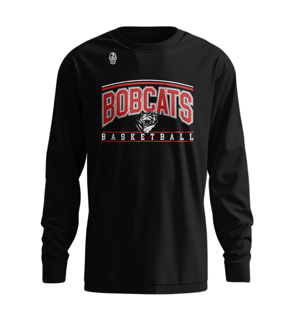Bobcats Basketball L/S Courtside Tee