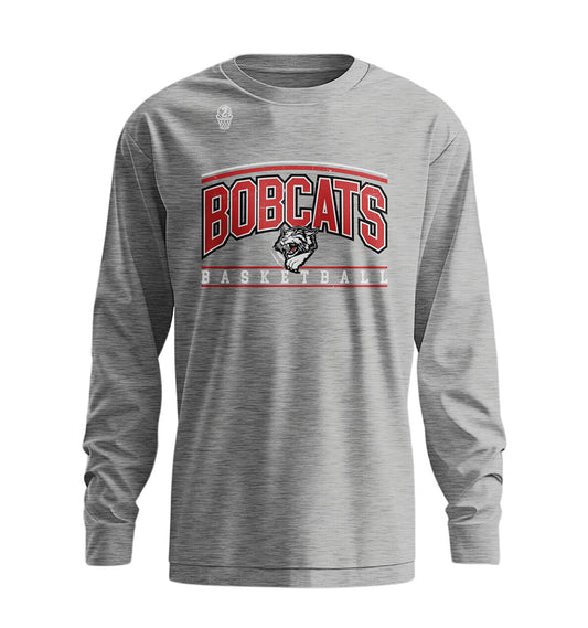 Bobcats Basketball L/S Courtside Tee