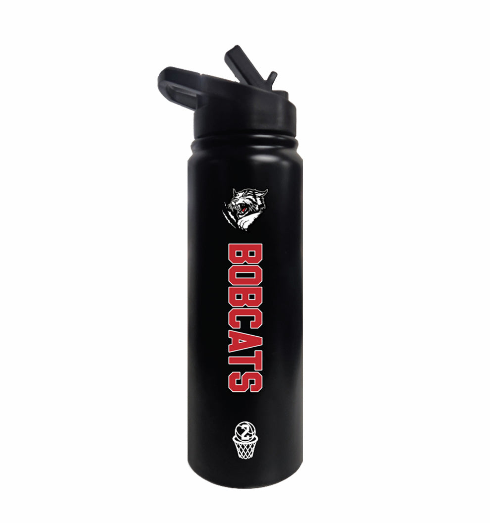 Bobcats Basketball Pro-Steel Drink Bottle