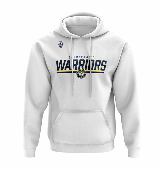 Coomera City Warriors Statement Hoodie - White