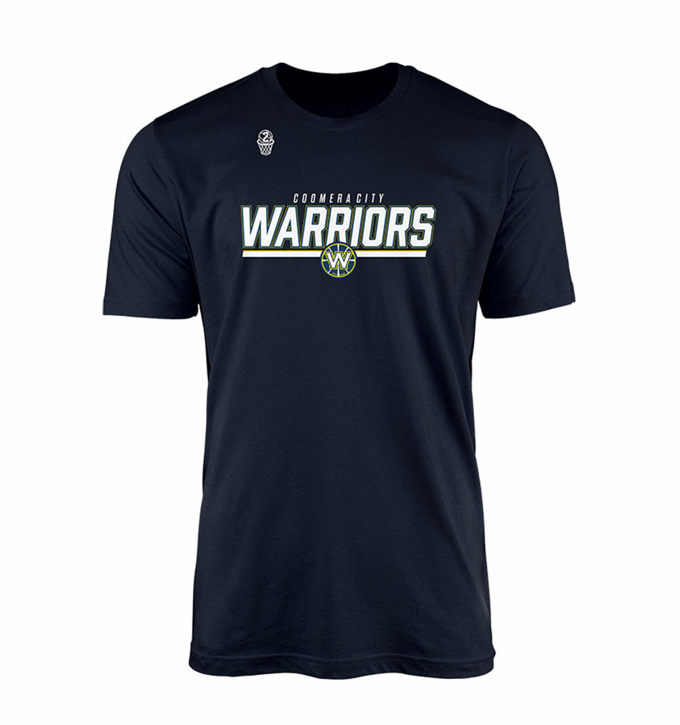 Coomera City Warriors Statement Tee - Navy