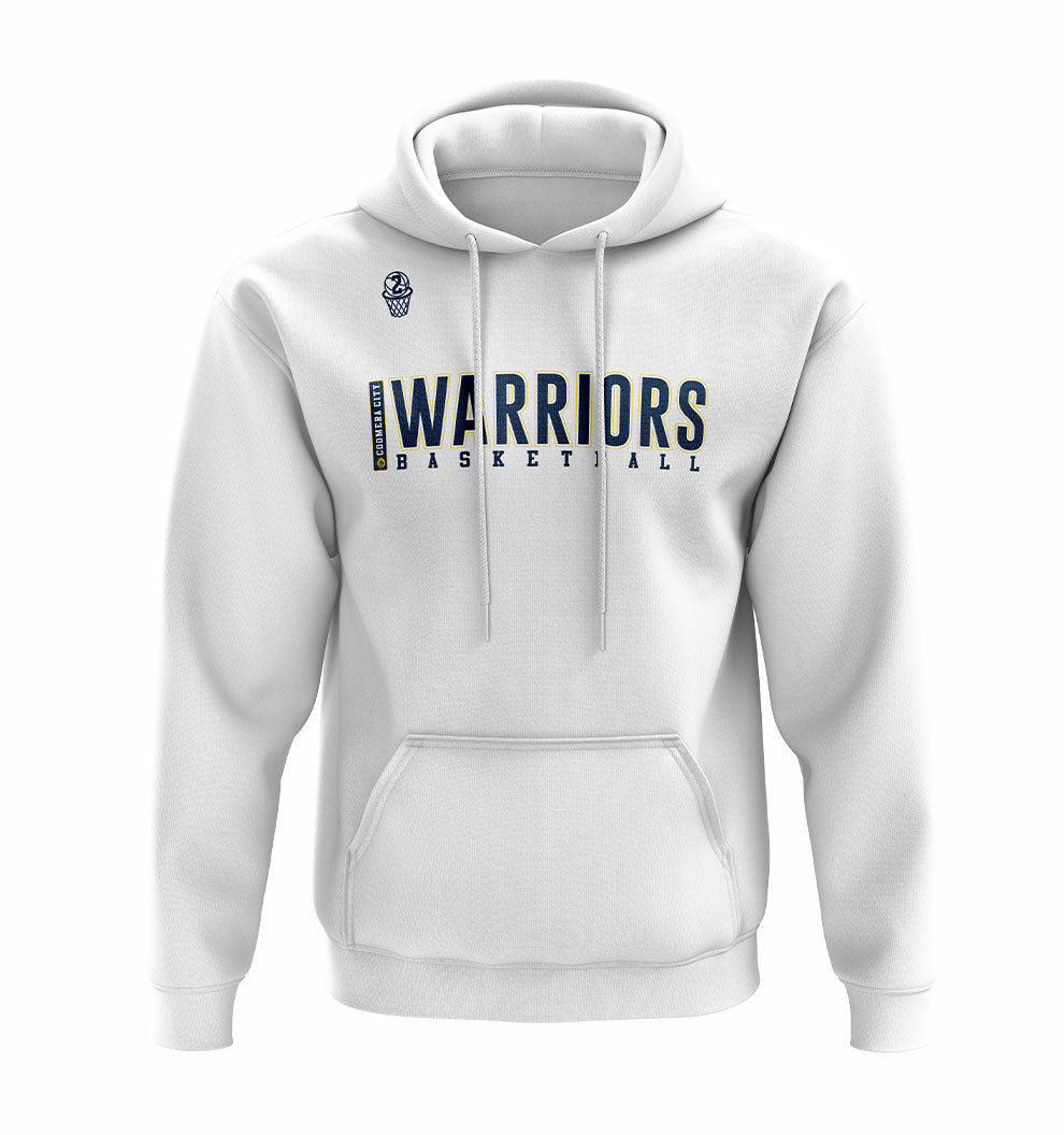 Coomera City Warriors Supporter Hoodie - White