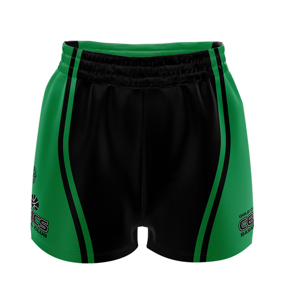 Celtics Female Reversible Shorts