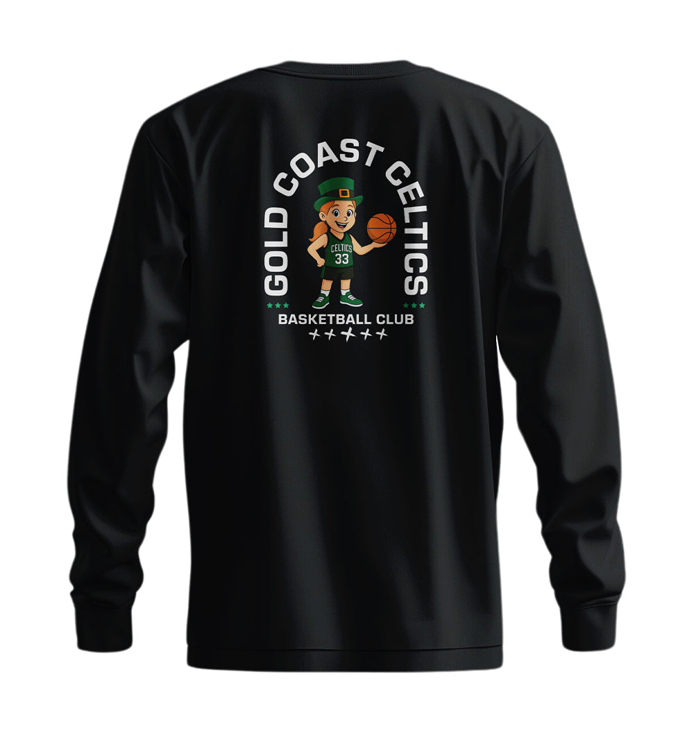 Celtics Shammy Girl L/S Tee