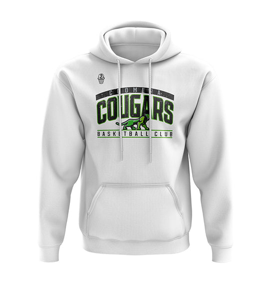 Coomera Cougars Courtside Hoodie - WHITE