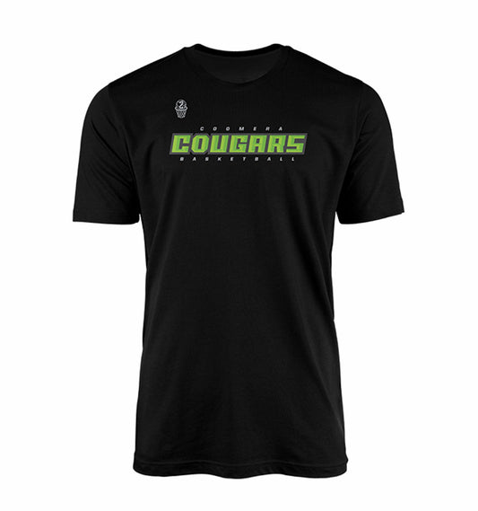 Coomera Cougars Foundation Tee - BLACK