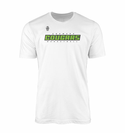 Coomera Cougars Foundation Tee - WHITE