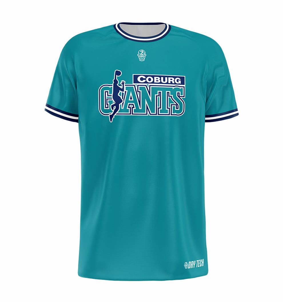 Coburg Giants Unisex Performance Warmup Tee