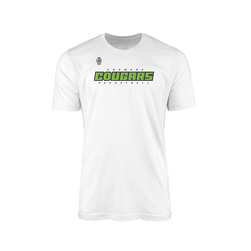 Coomera Cougars Foundation Tee - WHITE – Hoop2Hoop