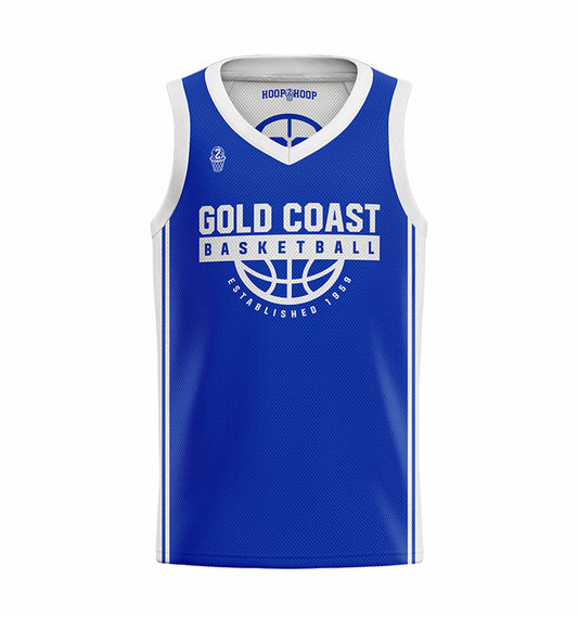 Gold Coast Basketball Reversible Training Singlet - BOYS