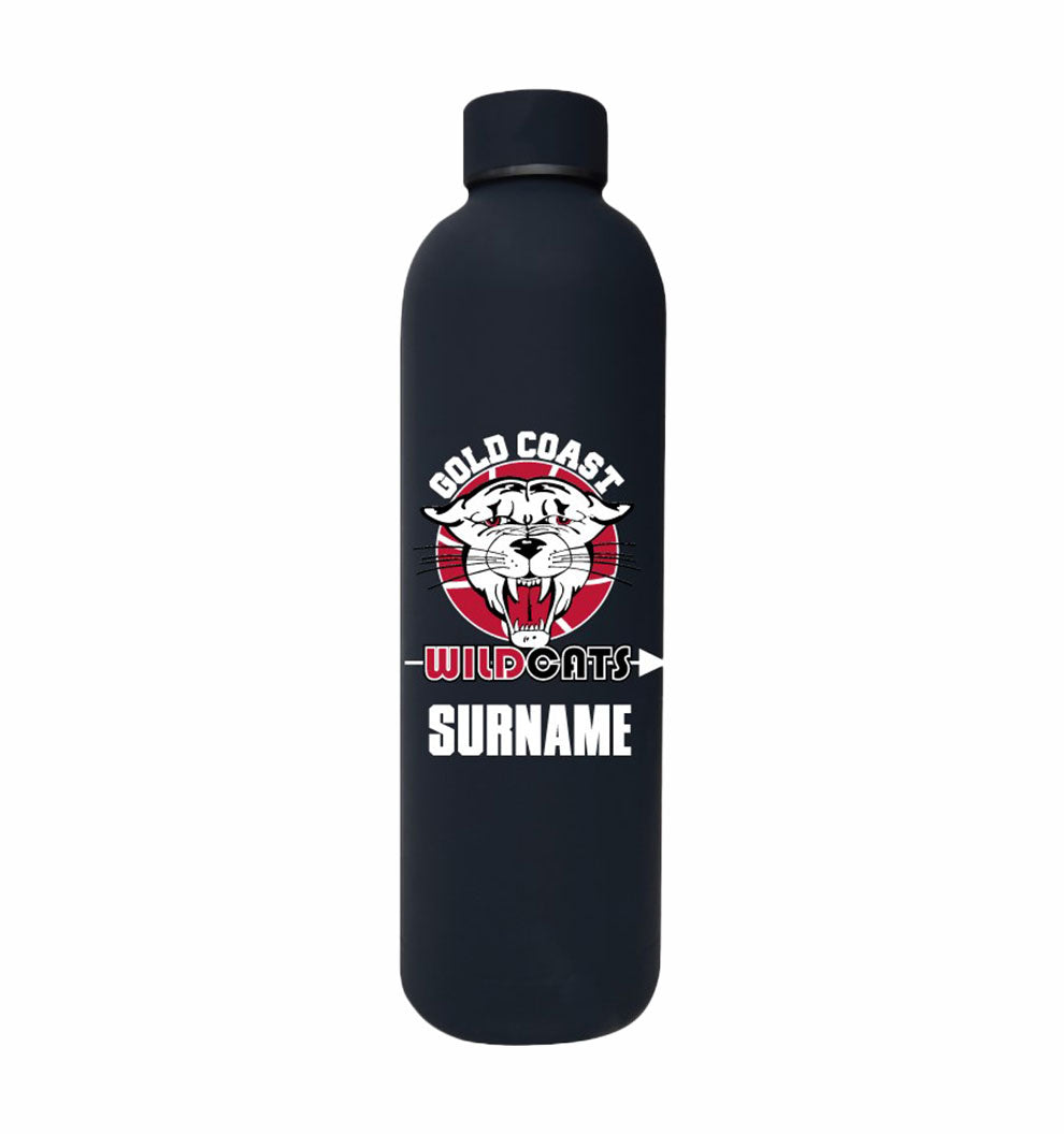 Gold Coast Wildcats Stainless Steel Bottle