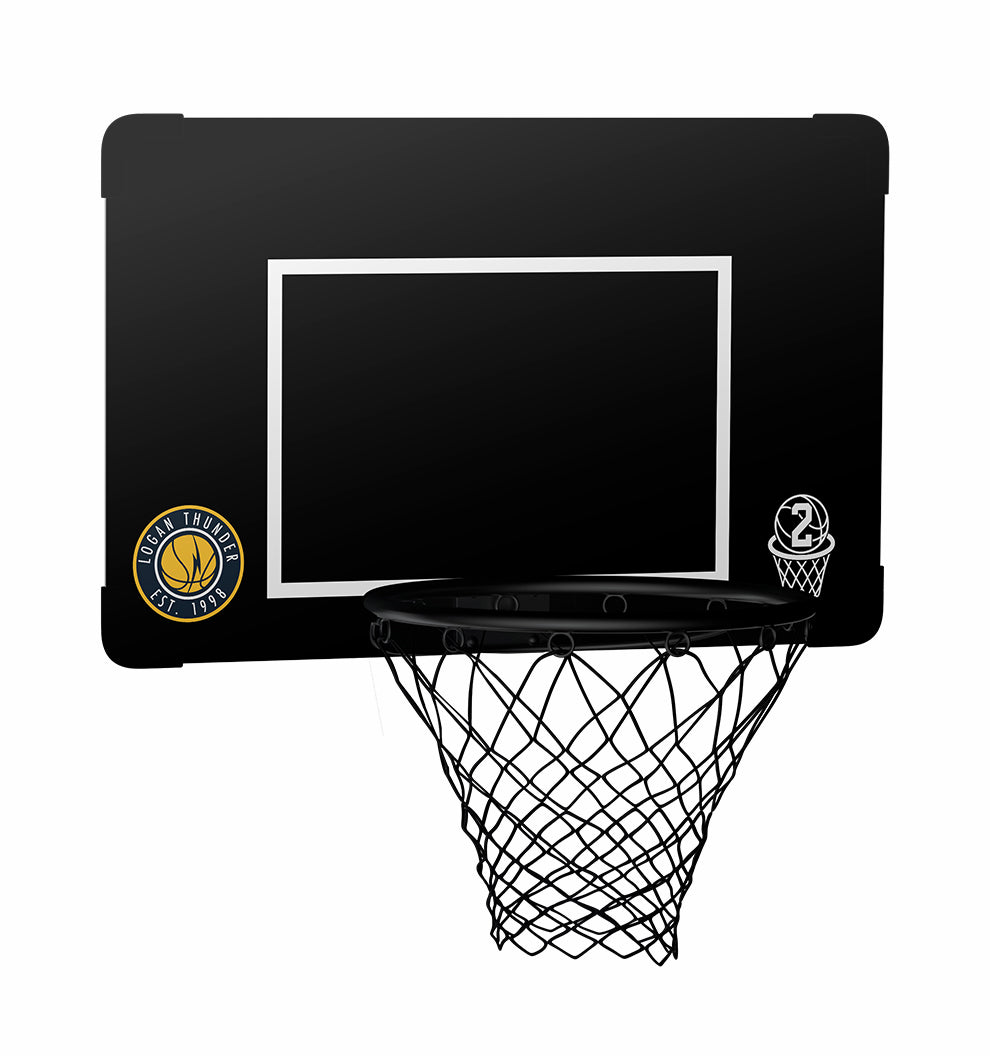 Logan Thunder Mini Basketball Hoop