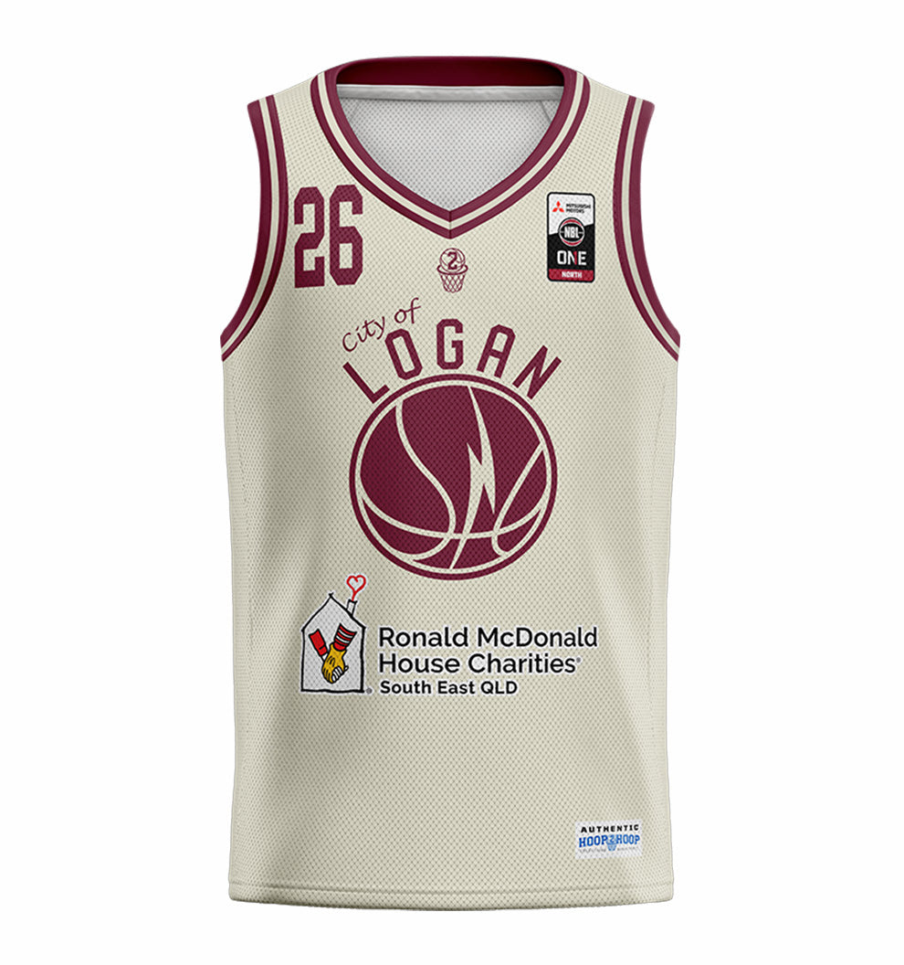 Logan Thunder Replica NBL1 Charity Jersey