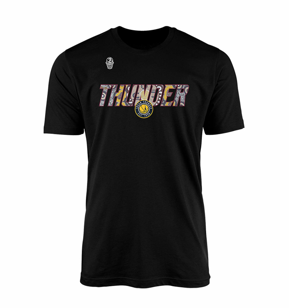 Logan Thunder First Nations Tee - BLACK