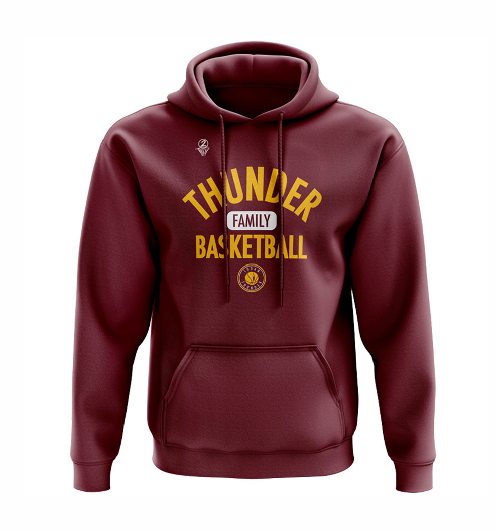 Thunder Family Supporter Hoodie - MAROON