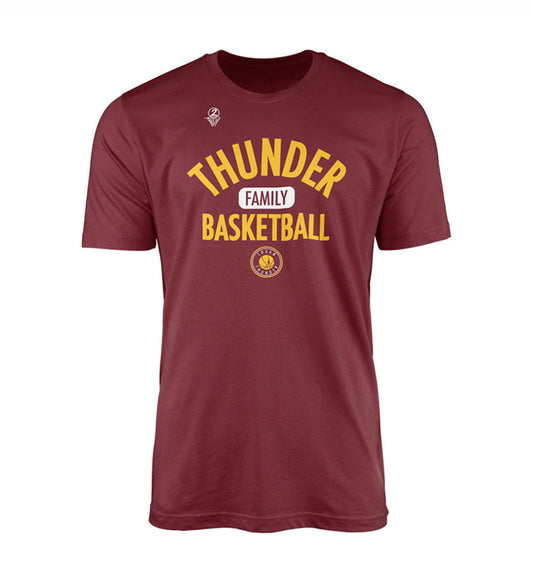 Thunder Family Supporter T-shirt - MAROON