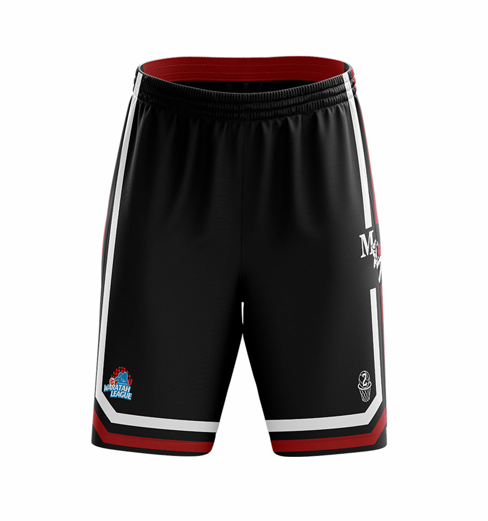 Maitland Mustangs Boys Reversible Playing Shorts