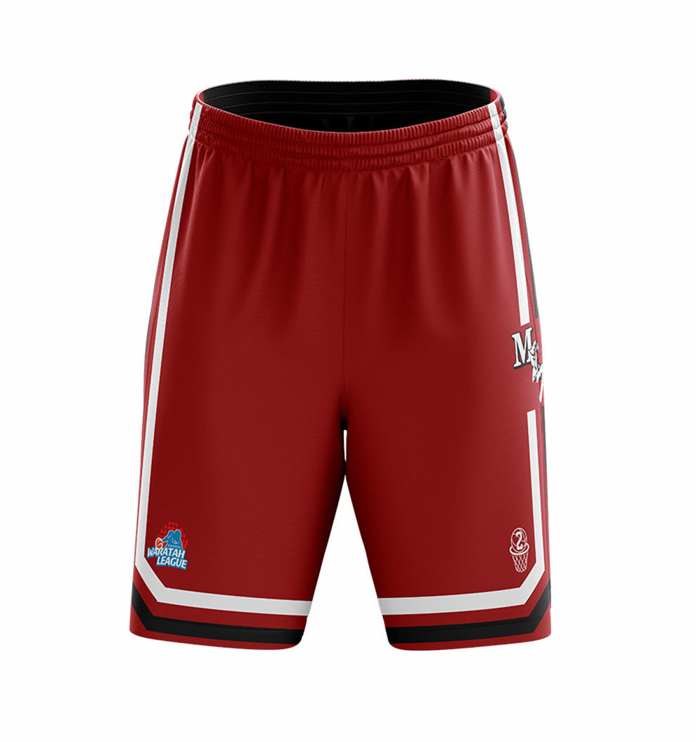 Maitland Mustangs Boys Reversible Playing Shorts